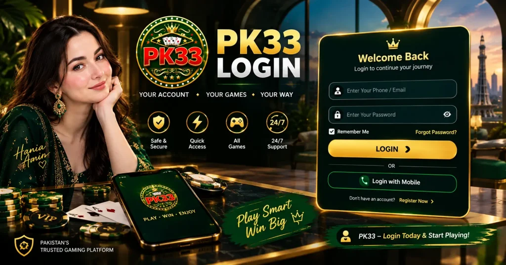 pk33 login